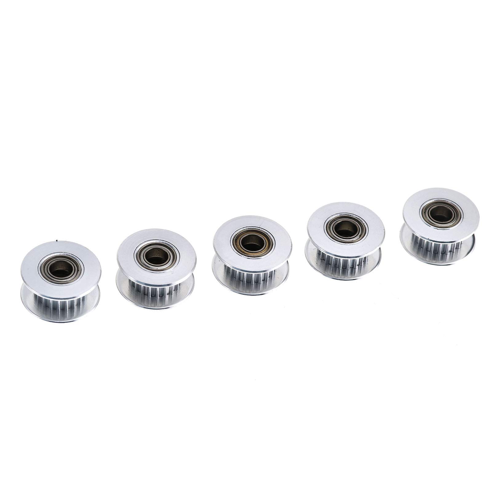 2GT GT2 Aluminium Zahnriemen Umlenkrolle 16T 20T Zähne Zahn 3mm 5mm 8mm Bohrung for 3D Drucker 6mm Breite Zahnriemen (Color : With hole, Size : 16T W6 B3 2GT GT2 Aluminium Zahnriemen Umlenkrolle 16T 20T Zähne Zahn 3mm 5mm 8mm Bohrung for 3D Drucker 6mm Breite Zahnriemen (Color : With hole, Size : 16T W6 B3