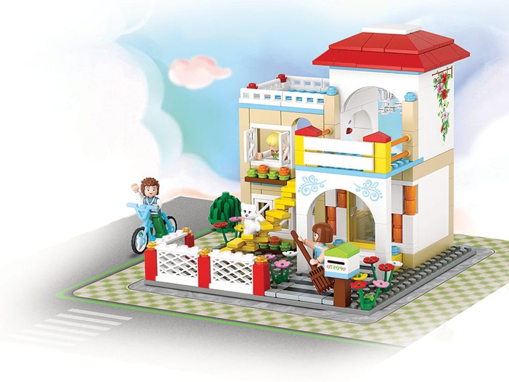 Sluban Klemmbausteine Lieferwagen – 102 Teile Mit Spielfigur, Kompatibel Mit Anderen Marken