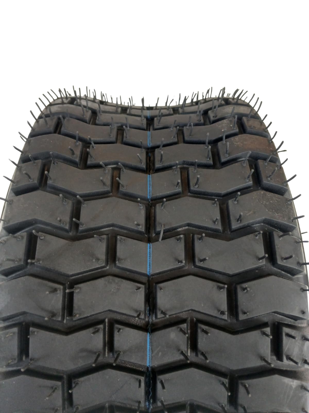Marastar 15x6.00-6 pneumatisch, OEM zoals vervanging voorband en wiel assemblage, compatibel met John Deere maaiers, Turf Saver, 4PR buistype band, geel wiel, 3-inch offset naaf, 3/4-inch bussen