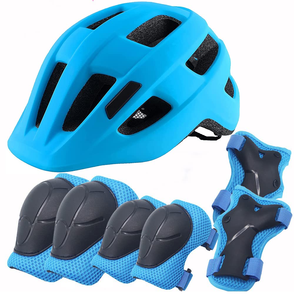 Kids Bike Helmet for Ages 1-8 Years, Adjustable Toddler Boys and Girls Helmets, Lightweight Child Infant Bicycle Cycling Scooter Sports Helmet 48-54cm