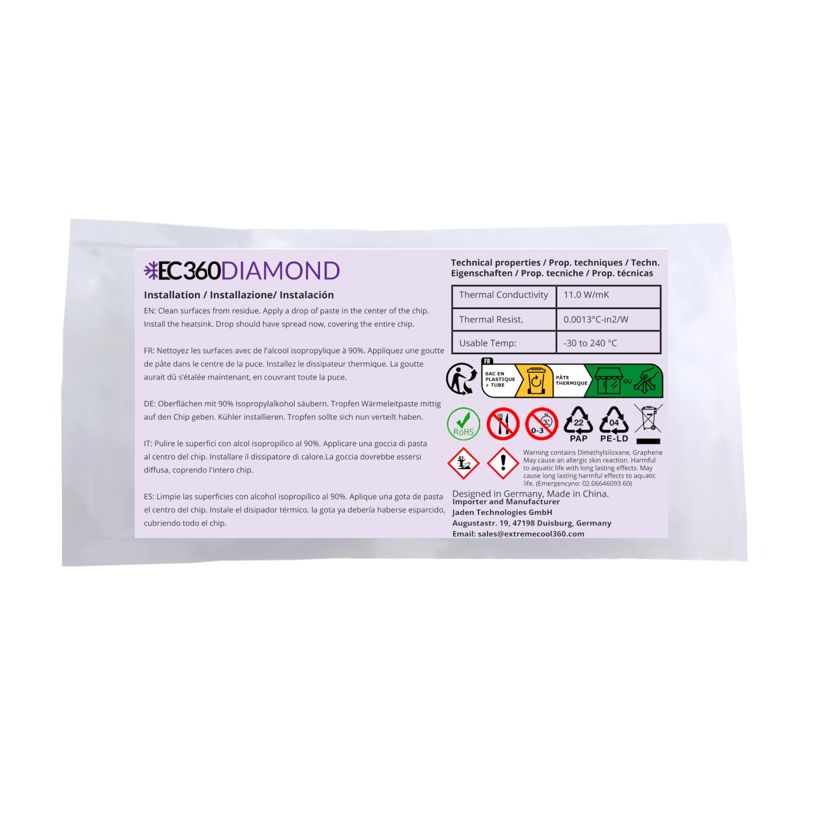 Diamond 11W/MK Pasta termica (1g)
