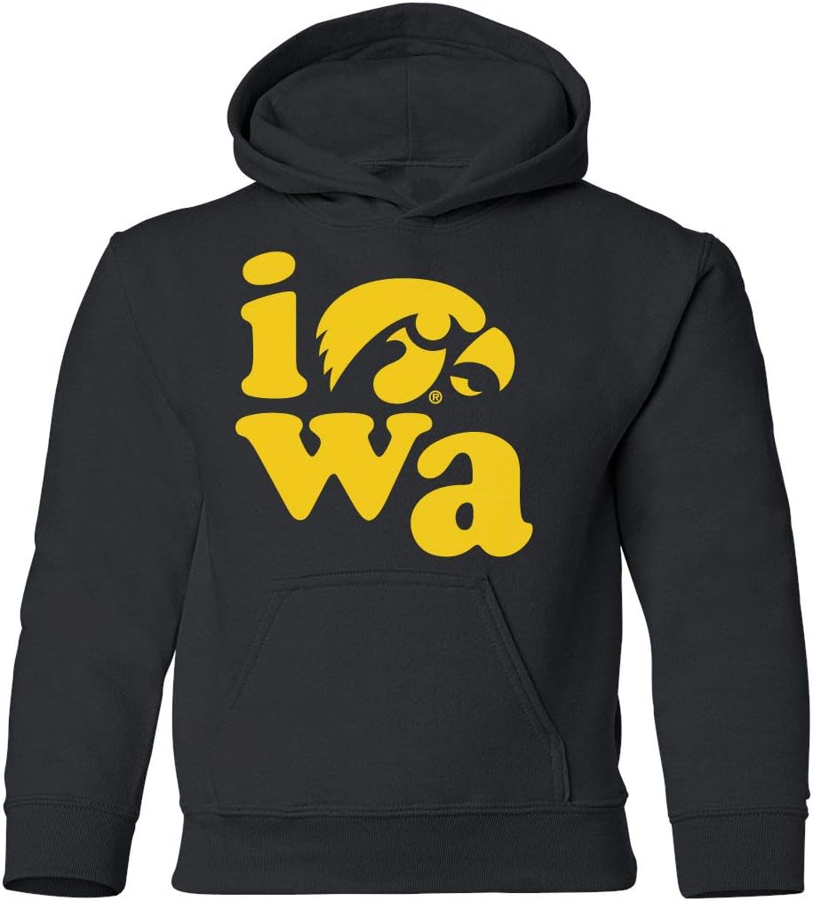 CornBorn Kids Choose Your Design - Iowa Hawkeyes Youth Hooded Sweatshirts