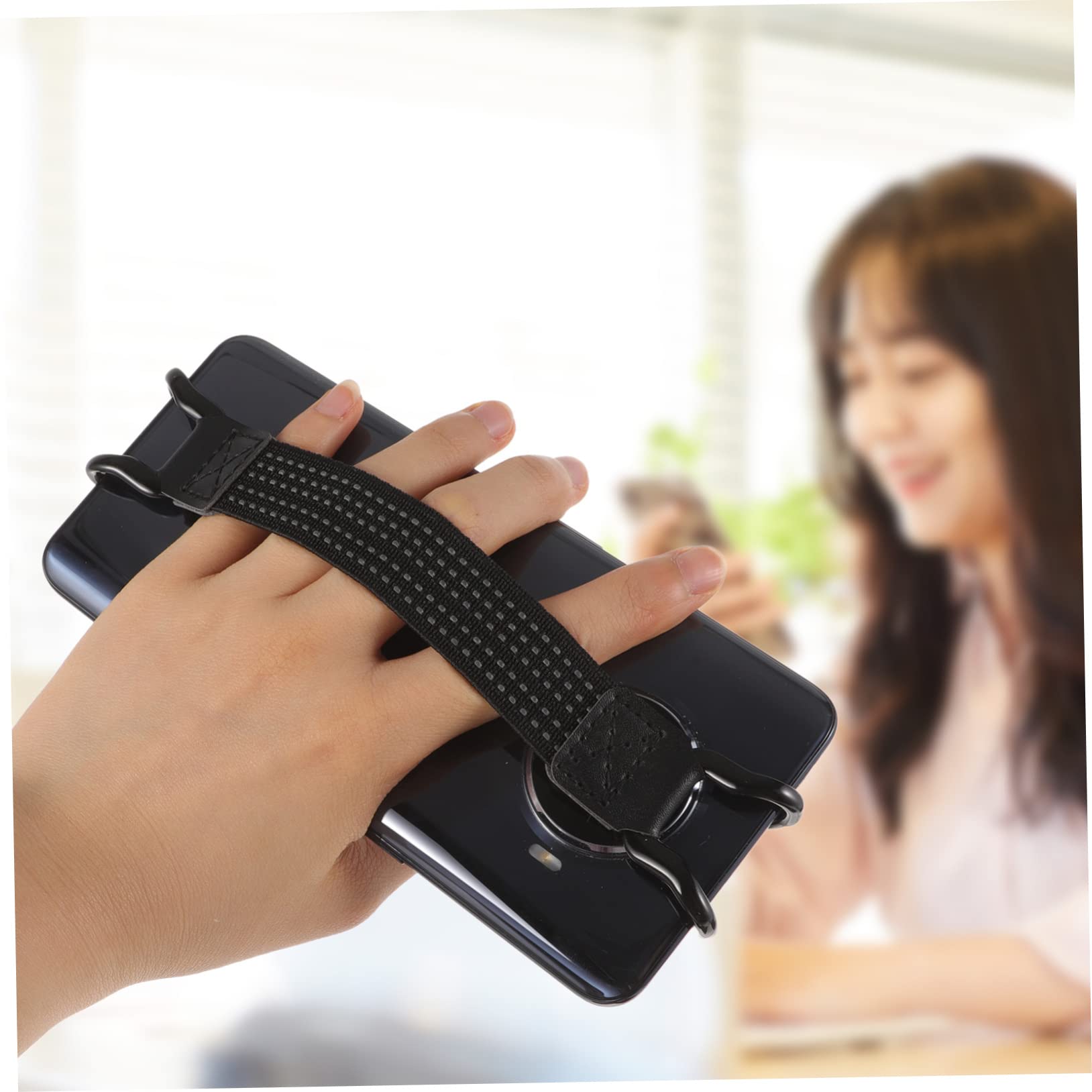 OSALADI 10pezzi Cinghie Elastiche Per Smartphone Di Porta Telefono Antiscivolo Per Uso Quotidiano e Viaggi e Leggero Maniglia Per Utilizzo Mano Accessorio Per Ambienti Esterni e Interni