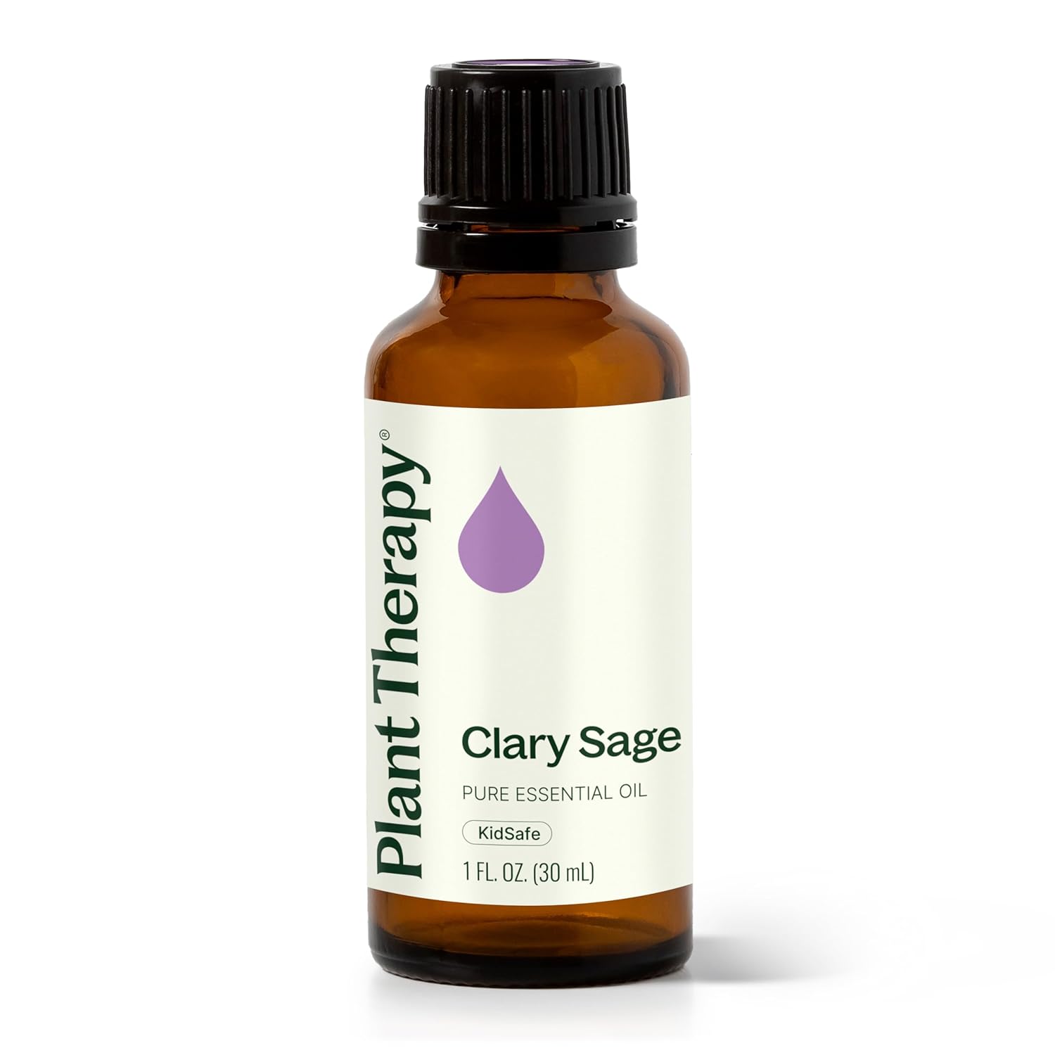 Plant Therapy Clary Sage Essential Oil 30 mL (1 oz), 100% Pure, Undiluted, Natural Calming Aromatherapy for Better Sleep, Hair, Skin, and Women’s Health