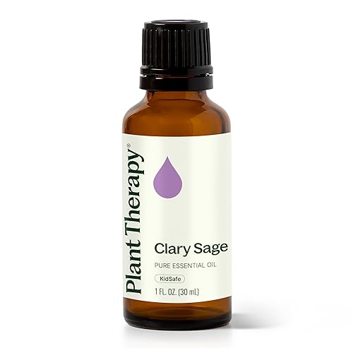 Plant Therapy Clary Sage Essential Oil 30 mL (1 oz),