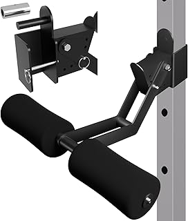 VivaZen Nordic Hamstring Curl Pro Attachment - Adjustable Power Rack Leg Lock with High-Density Recovery Foam Padding, Com...