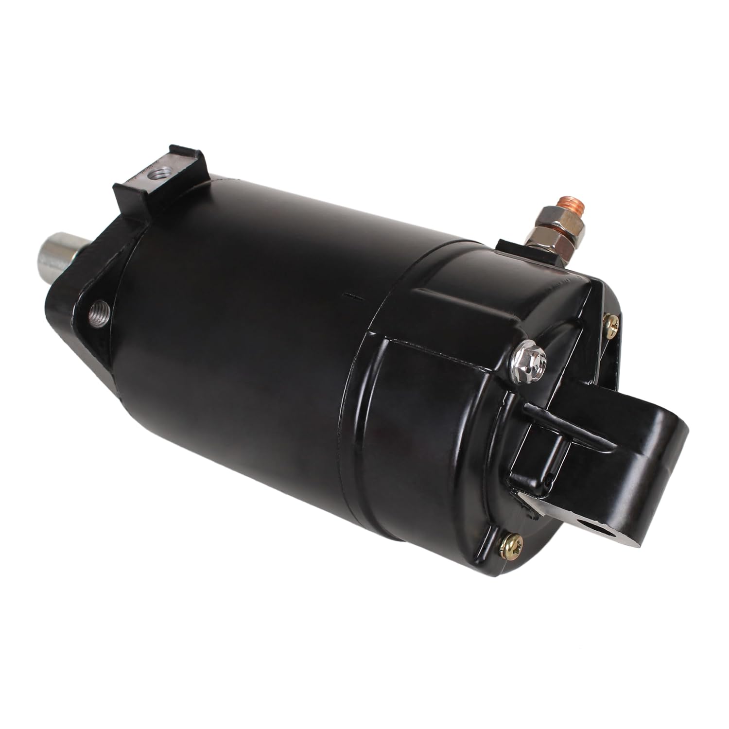 SouthMarine Outboard Engine 6E5-81800-10 6E5-81800-11 12 Starter Motor for Yamaha 115HP-200HP, 50-825095 for Mercury 40HP-50HP, S114-323A/B/C S114-323CN for Hitachi, fit Sierra 18-6413, fit Arco 3426