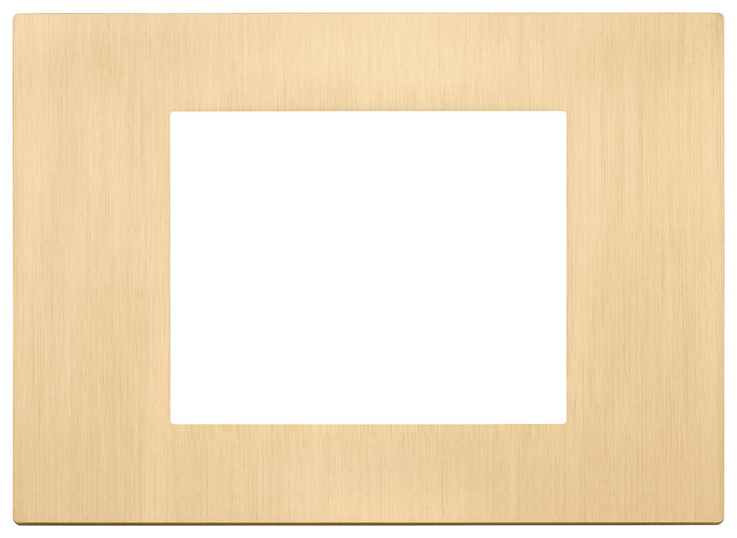 Vimar 30653.40 Série Ligne Plaque 3 Modules, Technopolymère