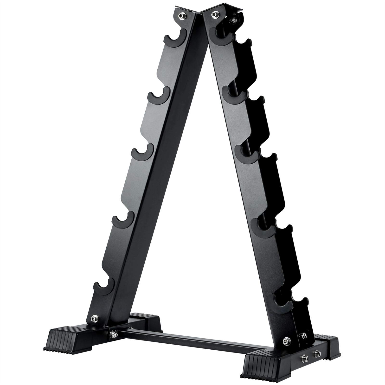 AKYEN Dumbbell Rack Stand Only, Weight Rack for Dumbbells Compact A-Frame Home Gym Space Saver (480/570/800 LBS Weight Capacity, 2024 New Version)