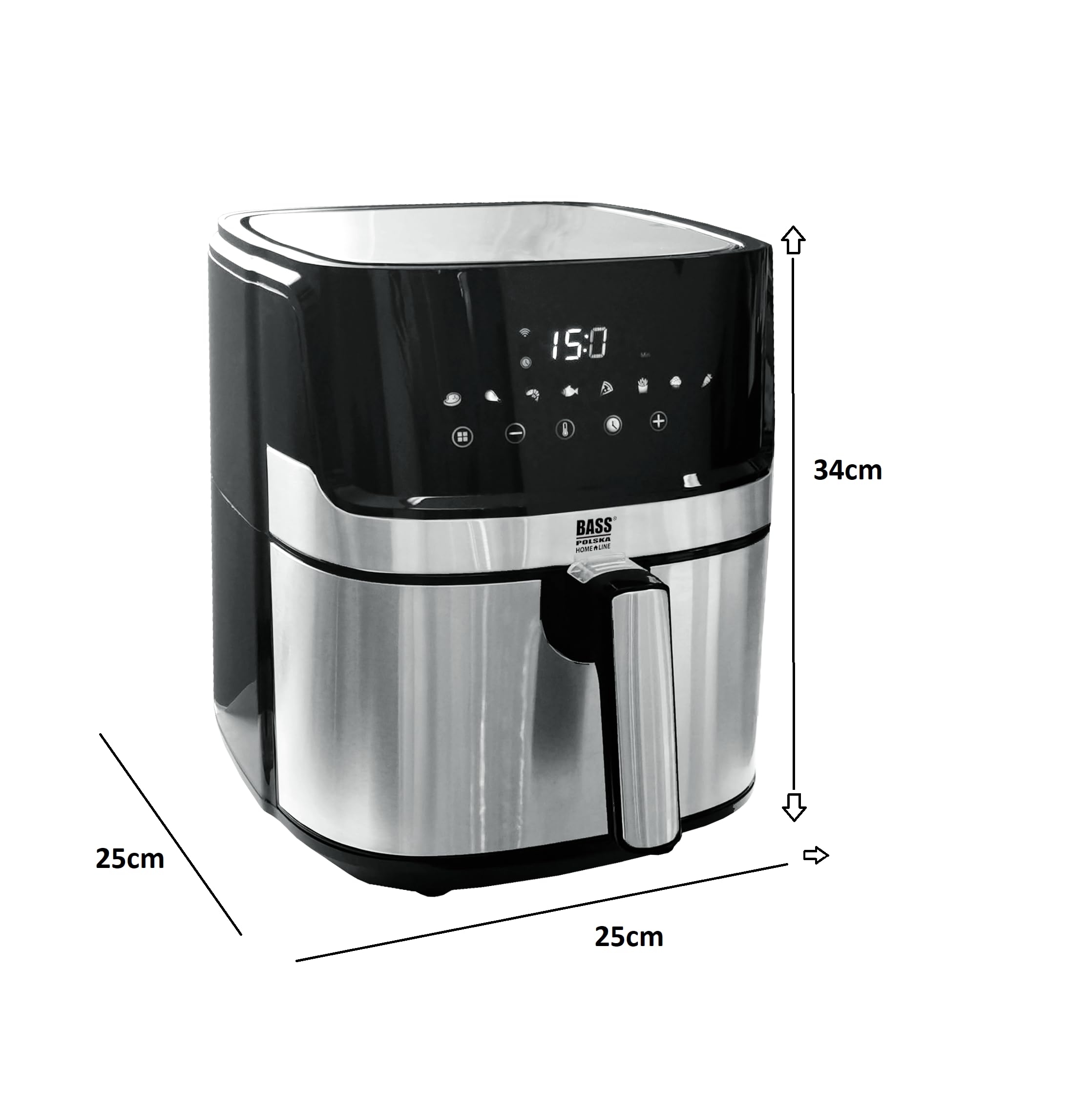 Frytkownica beztłuszczowa Air Fryer 6.5 L + WiFi