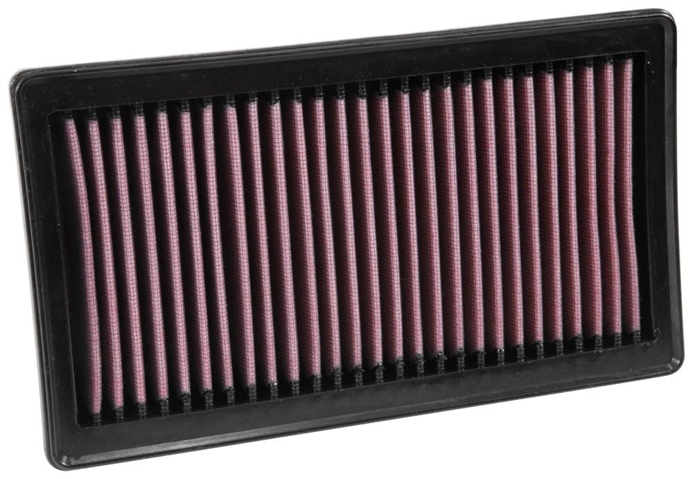 K&N 33-3081 - Filtro dell'Aria, Colore: Rosso, Lavabile e Riutilizzabile