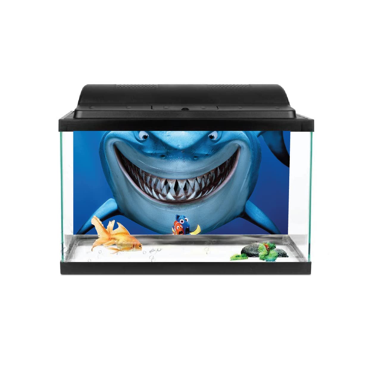 VVWV® Shark Tank Aquarium Background Stickers Fish Tank Waterproof Vinyl Printed Multicolored Sticker (91 X 41 CMS) (B0BWFBLHR1) Amazon Price History, Amazon Price Tracker