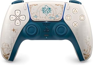 Genshin Impact Limited Edition DualSense Wireless Controller for PS5 - Haptic Feedback, Adaptive Triggers