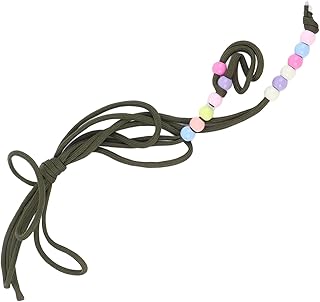 Correa para Animales Pequeños, Diseño de Cuentas de Alta Resistencia, Amigable con la Piel, Correa Tracción para Reptiles Hámster Lagarto (OD Verde)
