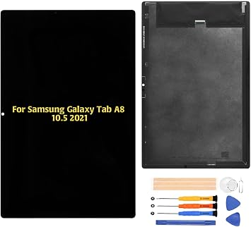 A-MIND For Samsung Galaxy Tab A8 10.5 2021 Screen Replacement Touch Screen Digitizer X200 X205 LCD Display Full Assembly Repair Kits with Tools