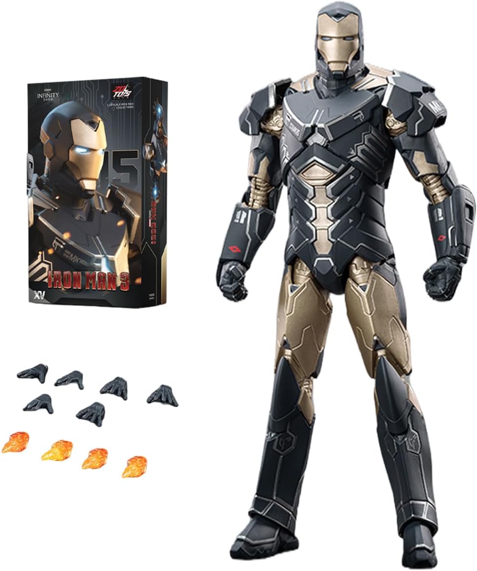 HiPlay ZD Toys Non-Light-Up Edition 1906-15 Iron Hero MK15 1/10 Action Figure
