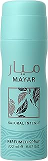 Lattafa Mayar Natural Intense – Fruity, Floral, Aquatic, Musky – Perfumed Deodorant Spray for Women, 6.67 Ounce / 200 ml