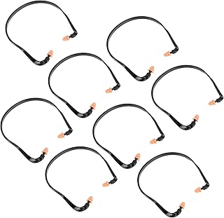 Balacoo 8pcs earplugs Banded Shooting Ear Plugs Ear Plugs for Swimming Ear Plugs for Work Reusable Banded Ear Plugs Silicone Ear Calmer Ear Plug Ear Hearing Airplane tab Student Silica Gel