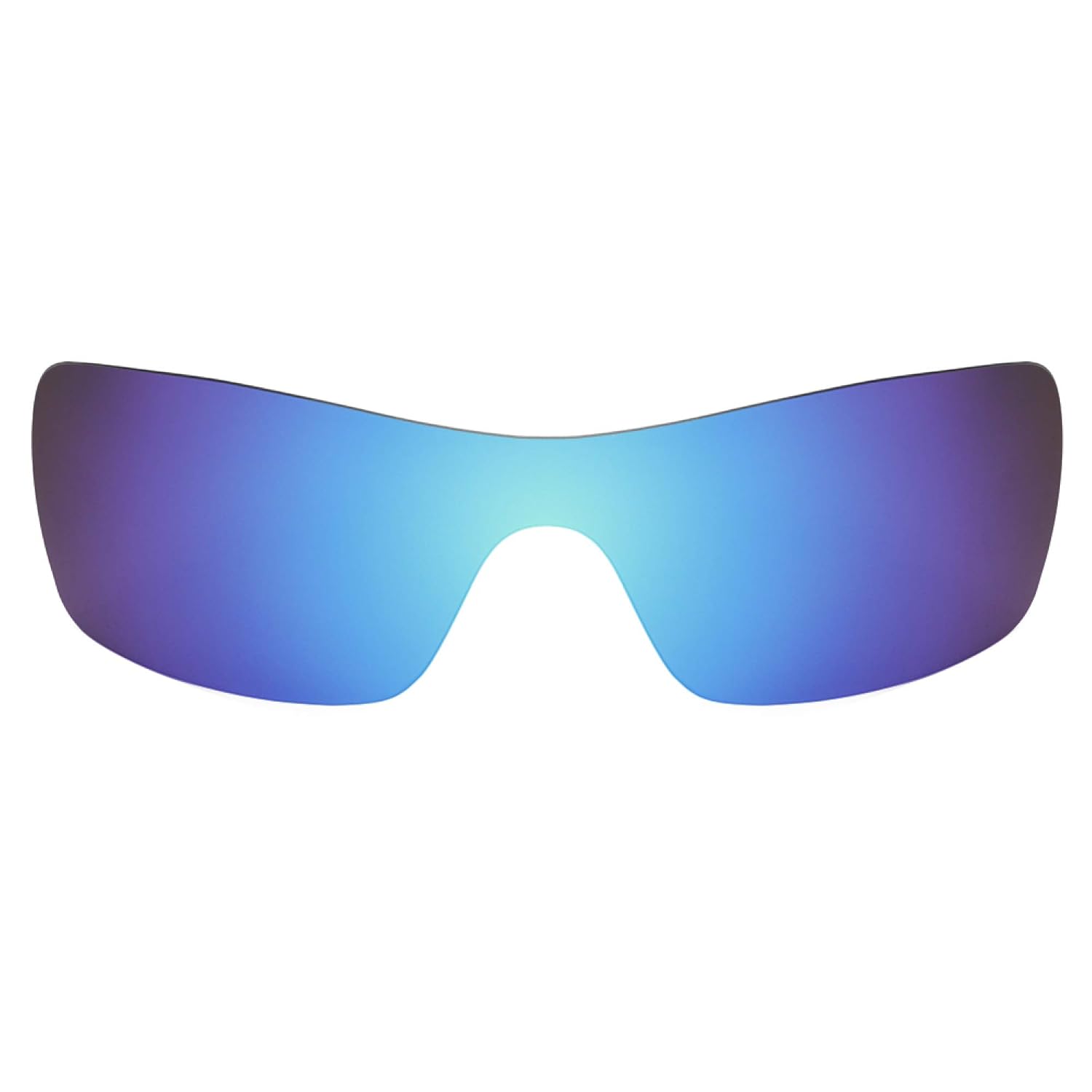 Revant Polarized Replacement Lens for Oakley BatwolfIce Blue MirrorShield