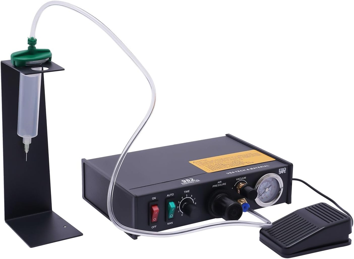 Pneumatic Dispensing Controller Glue Dispenser Solder Liquid Controller Glue Dropper Glue Liquid Adhesive Dispenser Semi-Automatic Operations