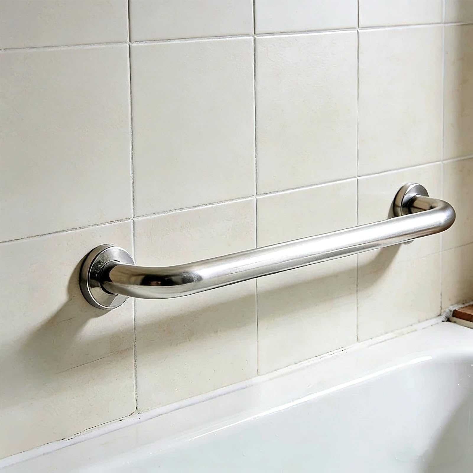 Fkxsxaz Anti Slip Bathtubs Grab Bars, Stainless Steel Bathroom Safety Shower Bar, Toilet Assist Saft Handle, Support Balance Rail For Handicap(50Cm/20In)