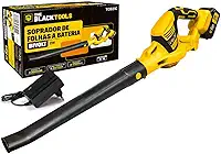 Soprador De Folhas A Bateria 21v Elétrico Cor Amarelo 110v/220v Tcb21c The Black Tools