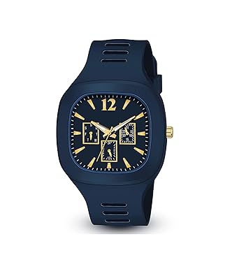 GIRISA Square Analog Resin Strap Stylish Designer Analog Watch - for Boys & Men