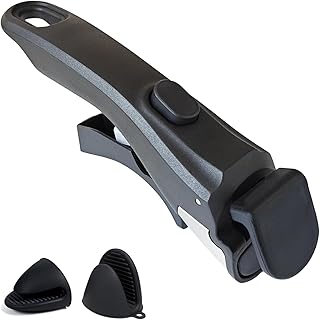 Removable Detachable Pot Handles with Oven Mitts
