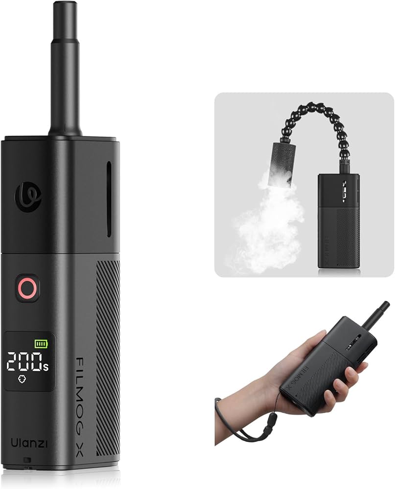 Amazon.co.jp: Ulanzi FM02 FILMOG X ポータブル 小型フォグマシン