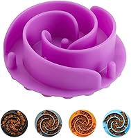 Vista 26 de Recipiente de Alimentación Lenta para Perros, Animire Tazón de Comida de Silicona Suave para Perros Pequeños, Medianos y Grandes