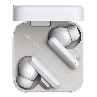 CMF Buds 2 Plus Wireless Earbuds Adaptive Noise Cancelling, Hi-Res Audio Bluetooth Headphones, 12mm Drivers for Deep Bass, 50dB ANC 61.5H Playtime, Sport Ear Buds with 6 Mics, Light Grey - Amazon product rated Grade A