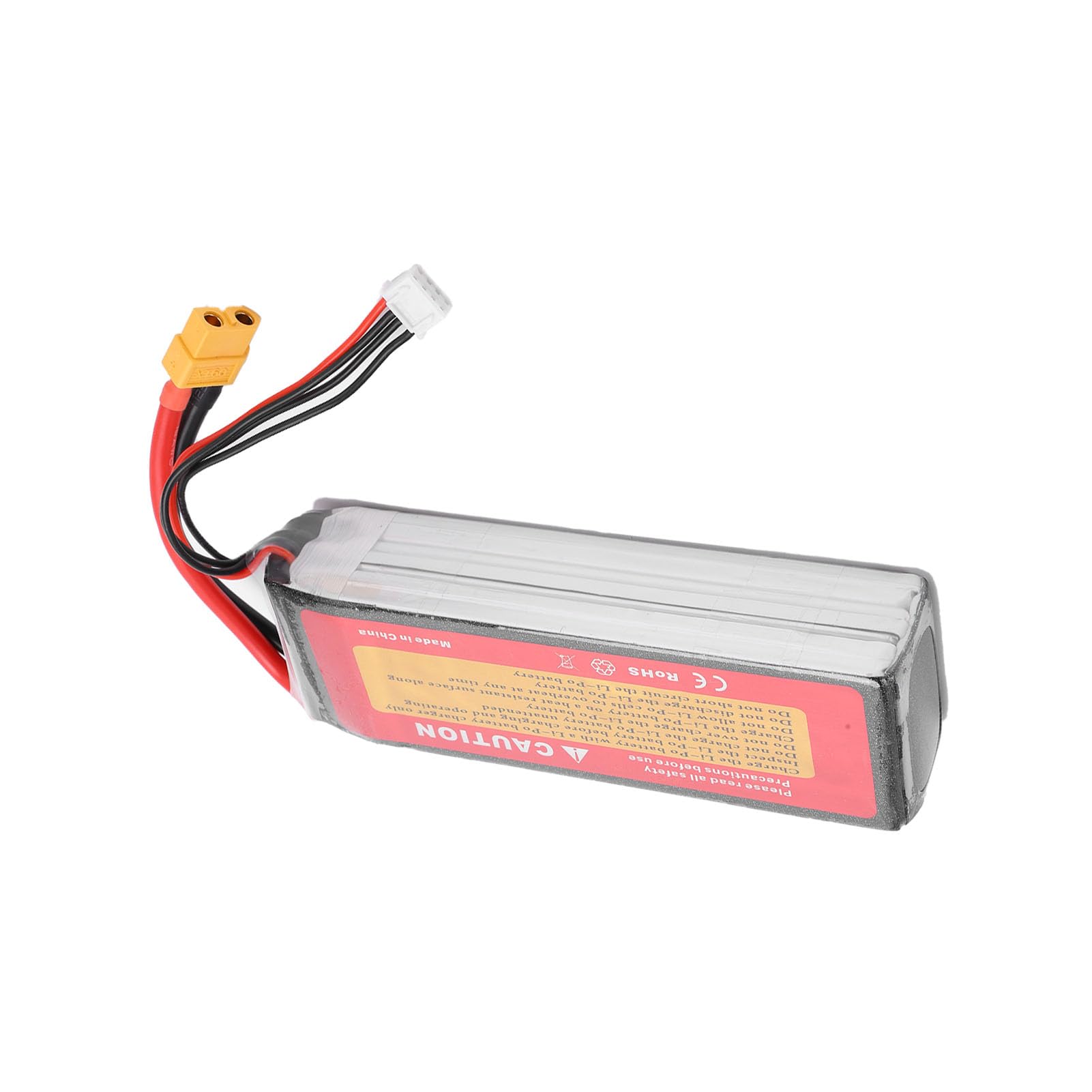 11,1 V 5000 MAh 60 C Lipo-Akku mit Hoher Kapazität für RC-Drohnen, Quadrocopter, Autos und Flugzeuge. XT60-Stecker, 485 G
