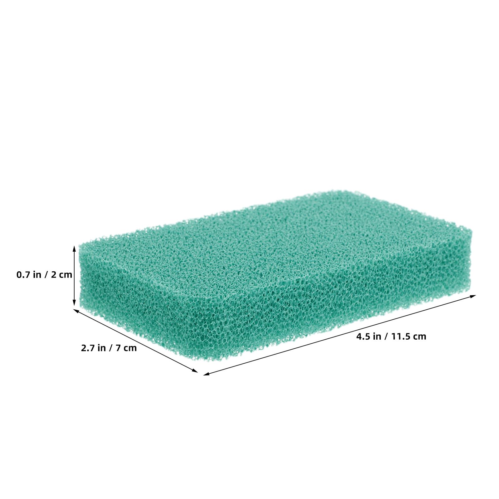 Lurrose 8 esponjas de Silicona para Platos, Almohadilla de Limpieza de | Cepillo de limpieza de doble cara para ollas y sartenes, limpieza de verduras, accesorios para utensilios de cocina.