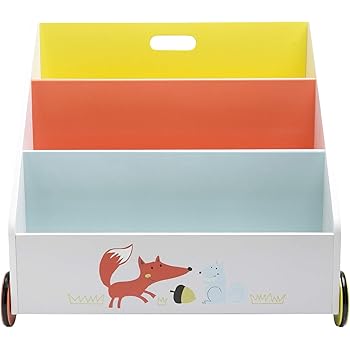 wooden baby bookshelf