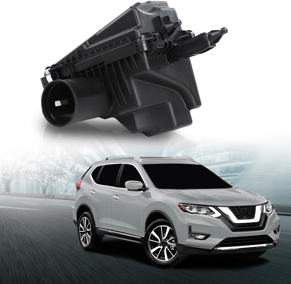 LQI Air Intake Air Cleaner Box Housing Assembly Compatible with Nissan Rogue 2.5L 2014-2020 Black
