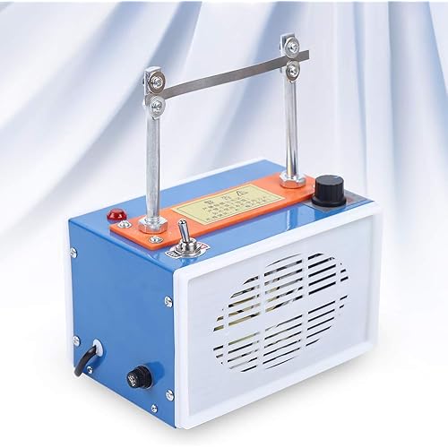 Electric Rope Cutter, 110V 35W Hot Knife Thermal Blade Bench Mount Cutting Tool Kit for Garment Making Industry, Bag Making Industry (122°F ~ 572°F Fast Heat Up)