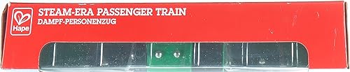 Miniatura 8 de Hape Tren de pasajeros de la era del vapor ferroviario