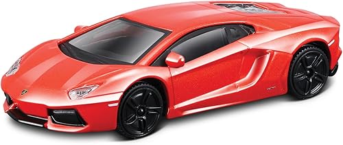 Bburago Street Fire Lamborghini Super Car - Modelo Coleccionable a Escala 1:43, 