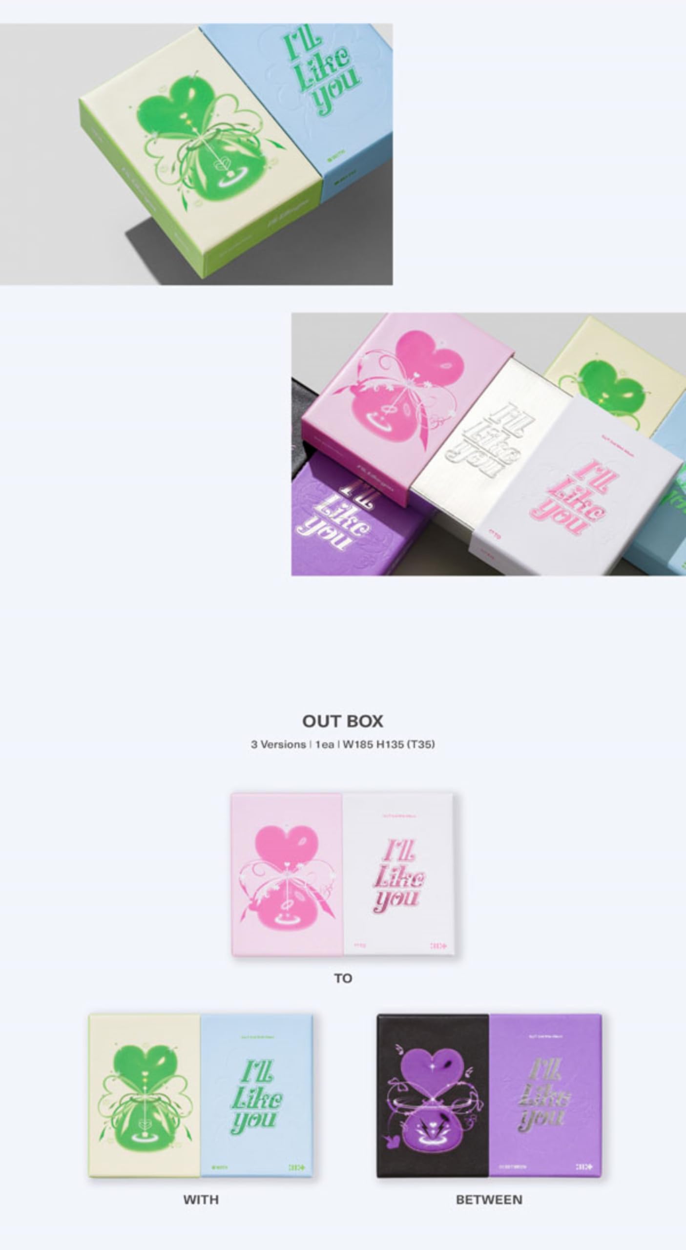 Amazon.co.jp: ILLIT I'LL LIKE YOU 2nd Mini Album (フォト
