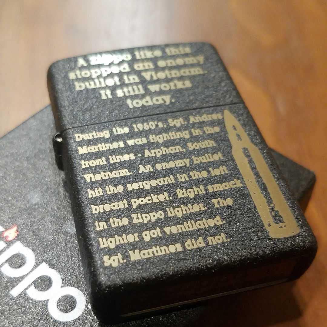 ベトナム戦争 弾丸 ブラッククラック ZippoZIPPO VIETNAM 希少 ベトナム戦争 弾丸 ブラッククラック ZippoZIPPO VIETNAM 希少