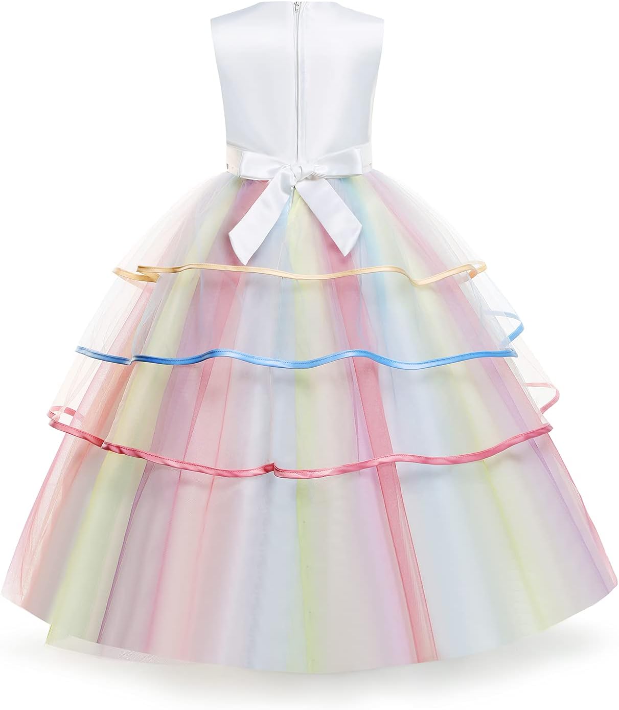 [Heywood] Yipkorra - Vestido de unicornio para ni&ntilde;as, disfraz de u