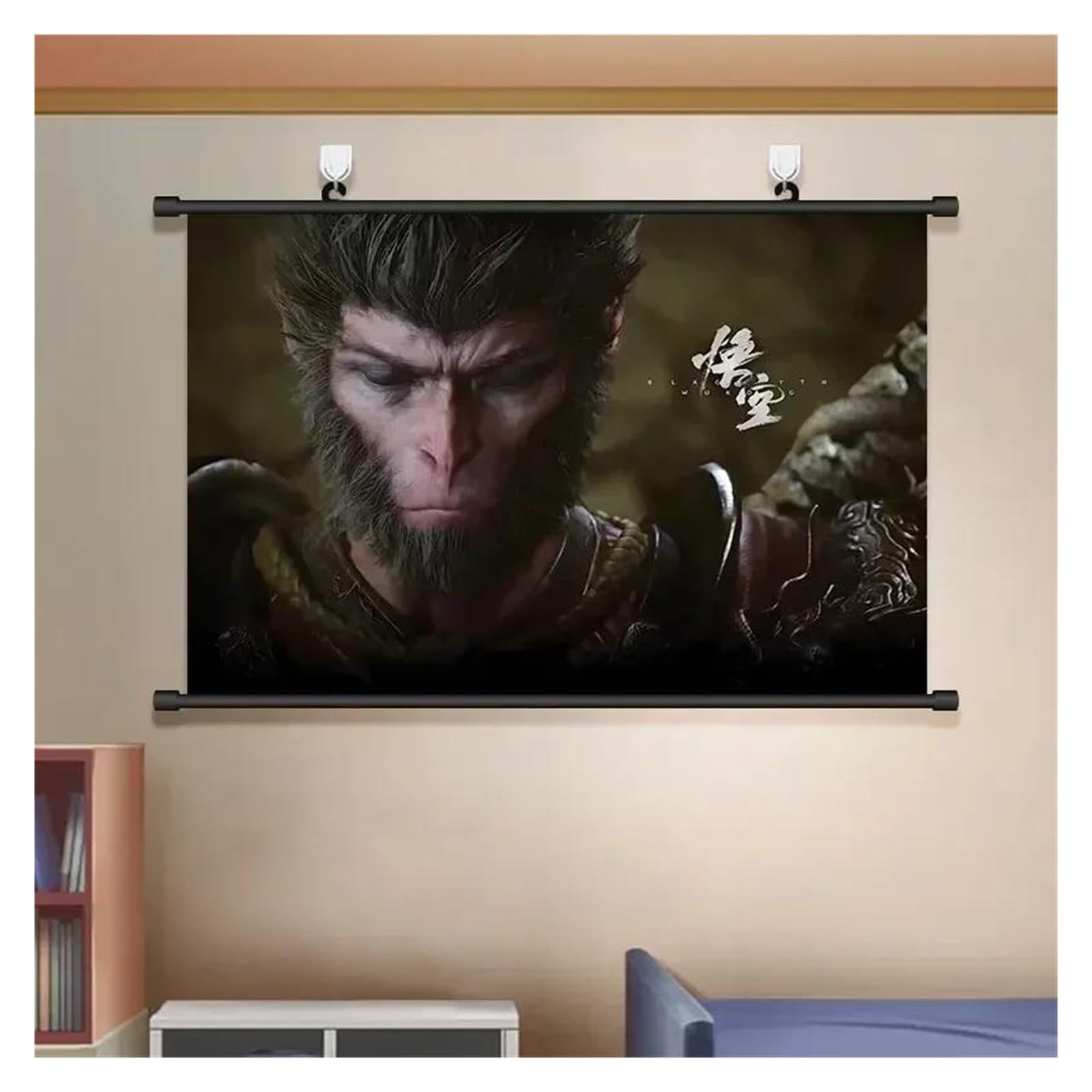 Affiche Black Myth Wukong tableau déco suspendre salon restaurant