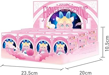 pop mart Zoe Flower Whispering Zodiac Series Exclusive Action