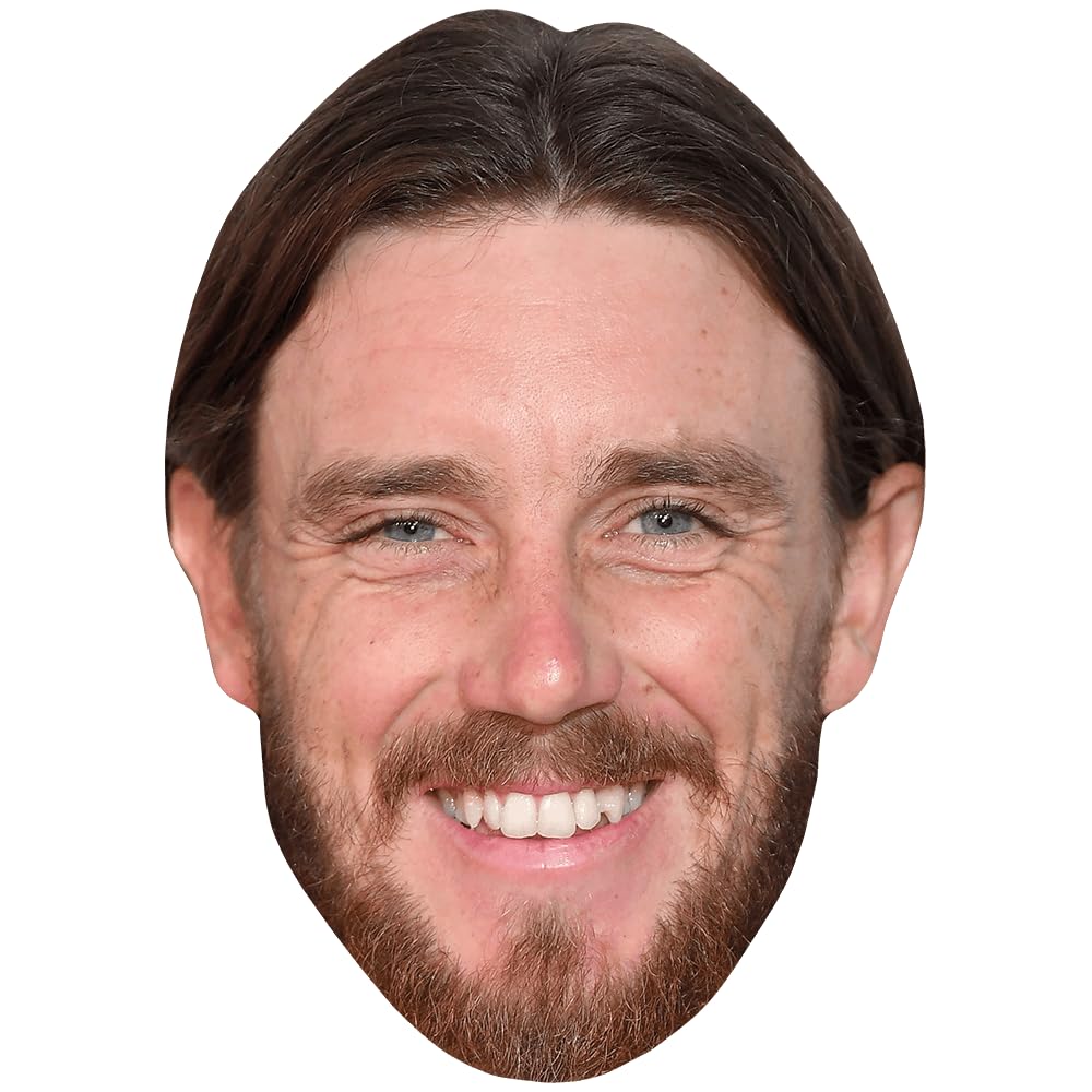 Celebrity Cutouts Lifelike Tommy Fleetwood (Smile) Big Head. Larger Than Life Mask.