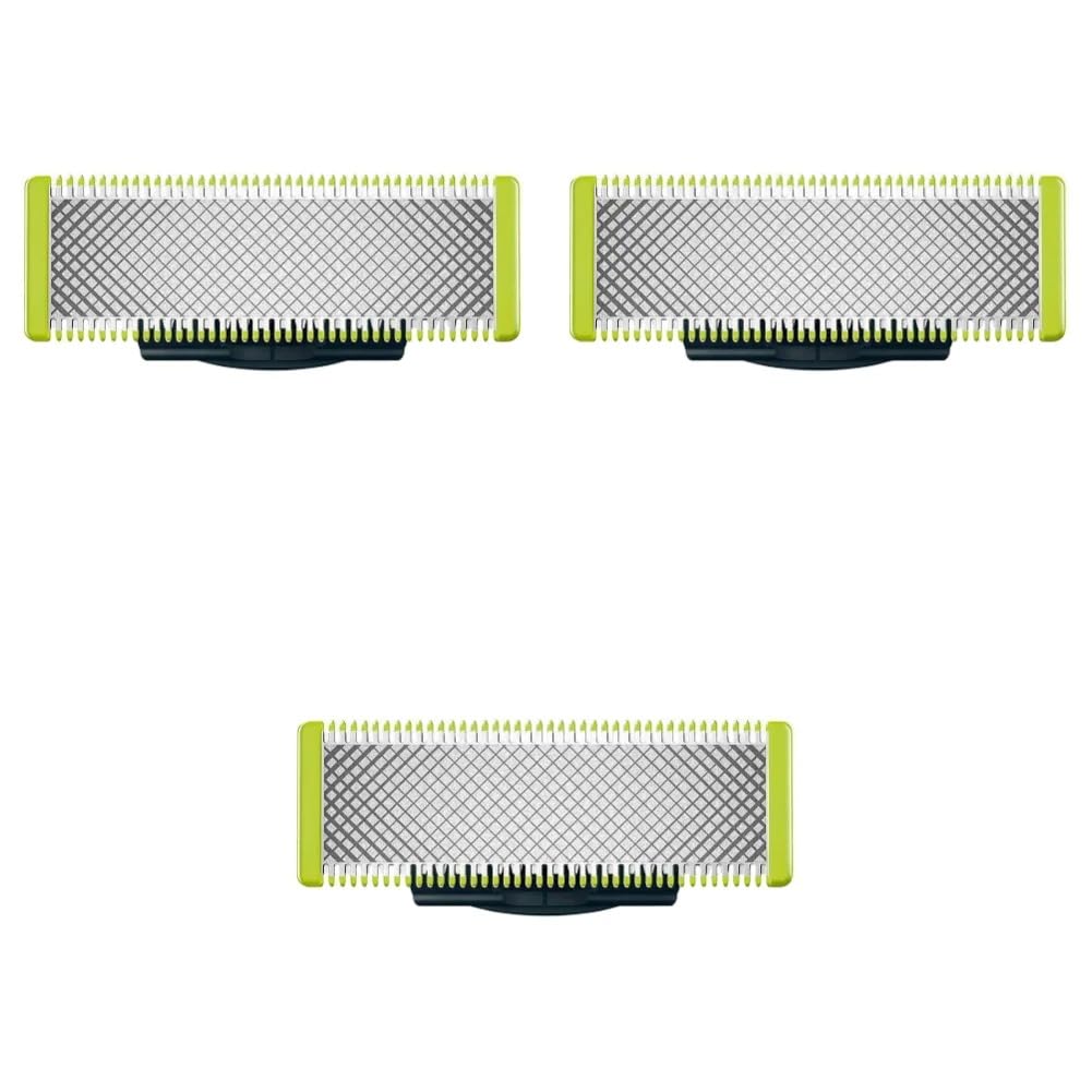 Lames de Remplacement OneBlade Compatible – NeoBlade® – Pack de 3 – Acier Inoxydable Haute Précision | Rasage Doux & Longue Durée