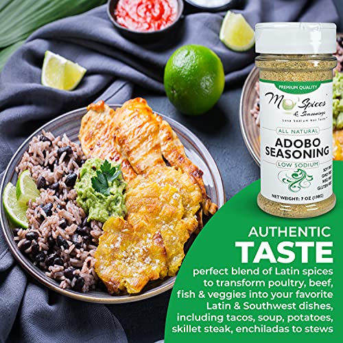 Mo'Spices & Seasonings Adobo Seasoning, Low Sodium, Gluten Free thumb #5