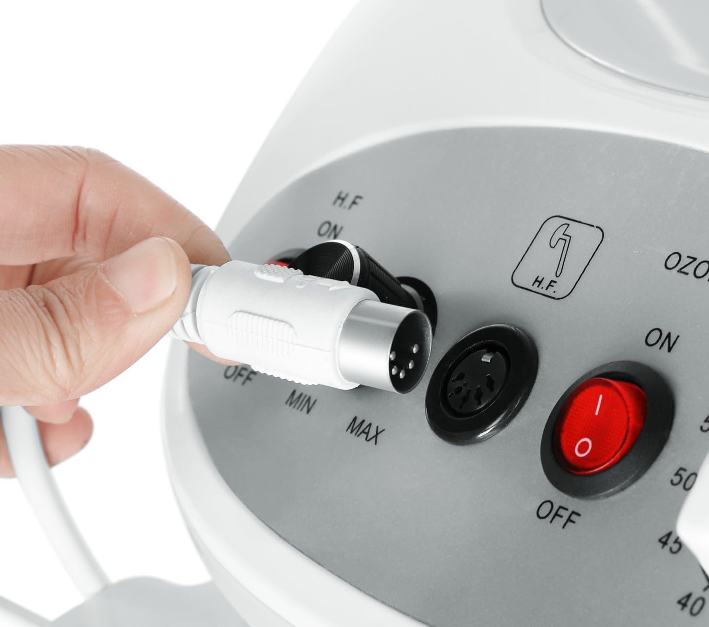 3 in 1 Aromatherapy Facial Steamer 5X Magnifying Lamp & High Frequency Equipment