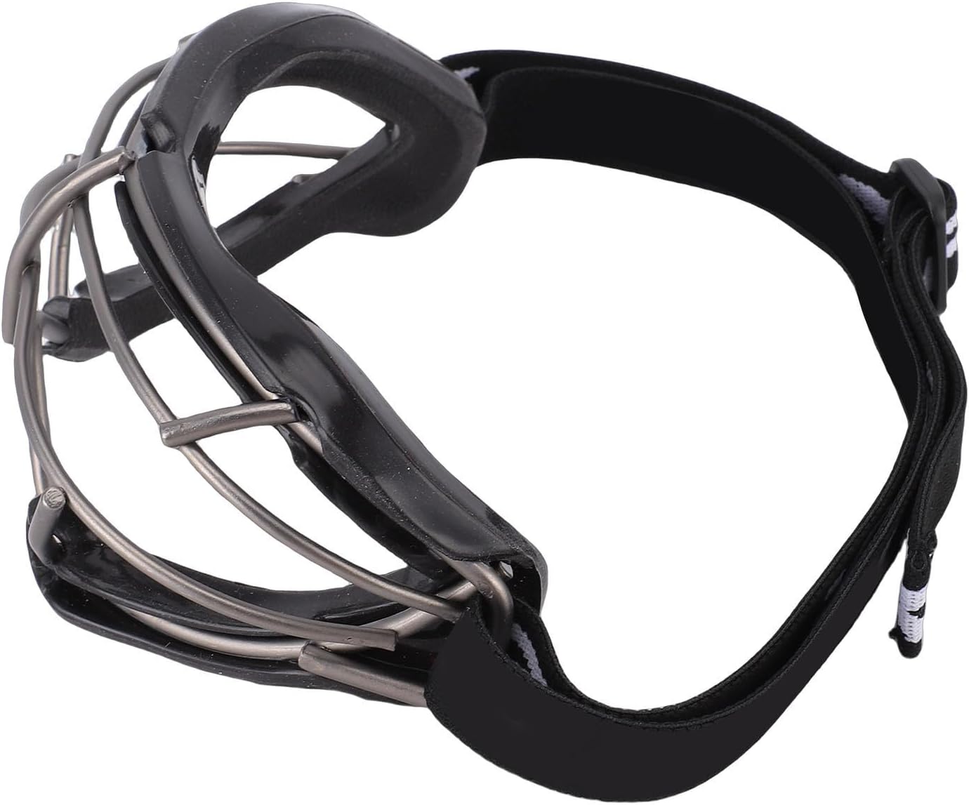 Focket Womens Lacrosse Goggles, Ergonomic Frame Wide Field Ferroalloy Anti Slip Silicone Texture Girls Lacrosse Goggles, For Women With Removable Strap For