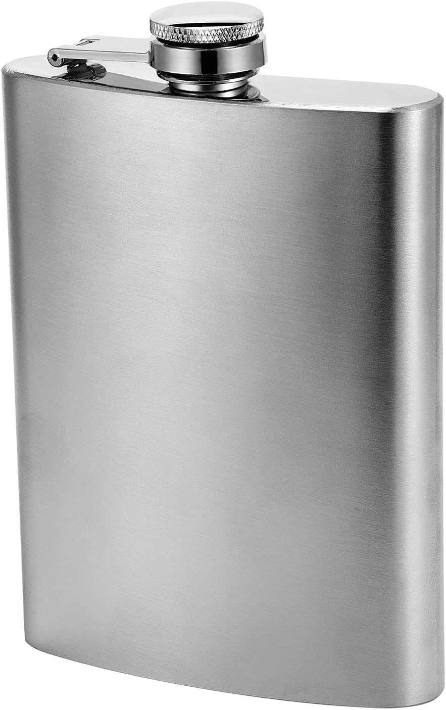 Flasks for liquor for men Stainless quality hip flask 8oz