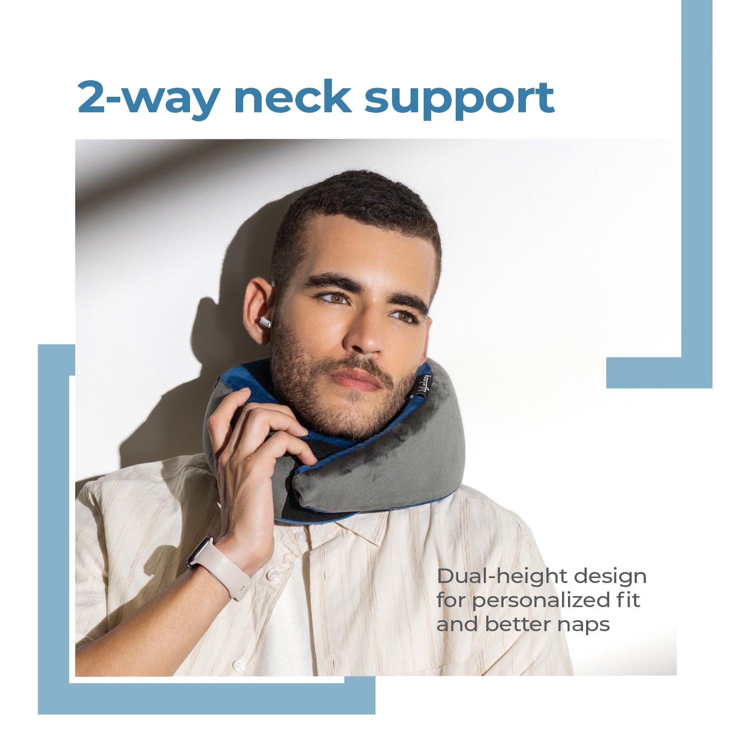 Lifelong Travel Neck Pillow - Premium Comfort -3 Lifelong Travel Neck Pillow - Premium Comfort -3